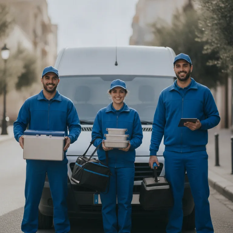 Consegna Pasti team a Circoiscrizione III
